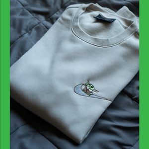 Baby Yoda Nike Sweatshirt